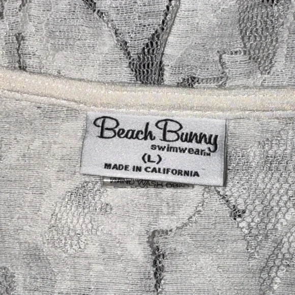 BEACH BUNNY SWIMWEAR COVER UP SIZE L - Picture 4 of 5